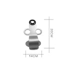 Supporto per asciugacapelli da terra Punch per Dyson, 002 Silver, 002 Black, 003 Black, 003 Silver, 004 Black