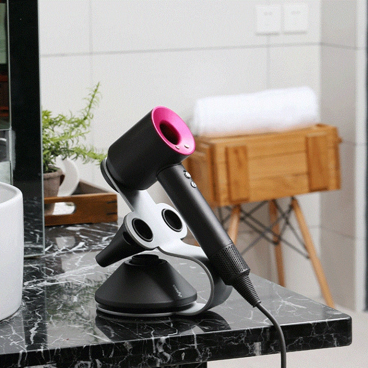Supporto per asciugacapelli da terra Punch per Dyson, 002 Silver, 002 Black, 003 Black, 003 Silver, 004 Black