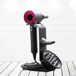 Supporto per asciugacapelli da terra Punch per Dyson, 002 Silver, 002 Black, 003 Black, 003 Silver, 004 Black