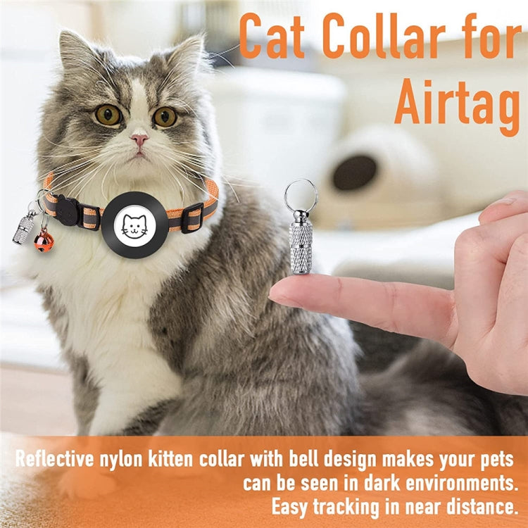 Collare con indirizzo per animali compatibile Airtag