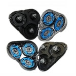 Testina di ricambio per rasoio per Philips Series 5000 S5078 S5079, Shaver Head Silver+Black, Shaver Head Black