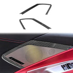 Adesivo per cornice altoparlante portiera auto per Chevrolet Corvette C8, 2 pezzi/set