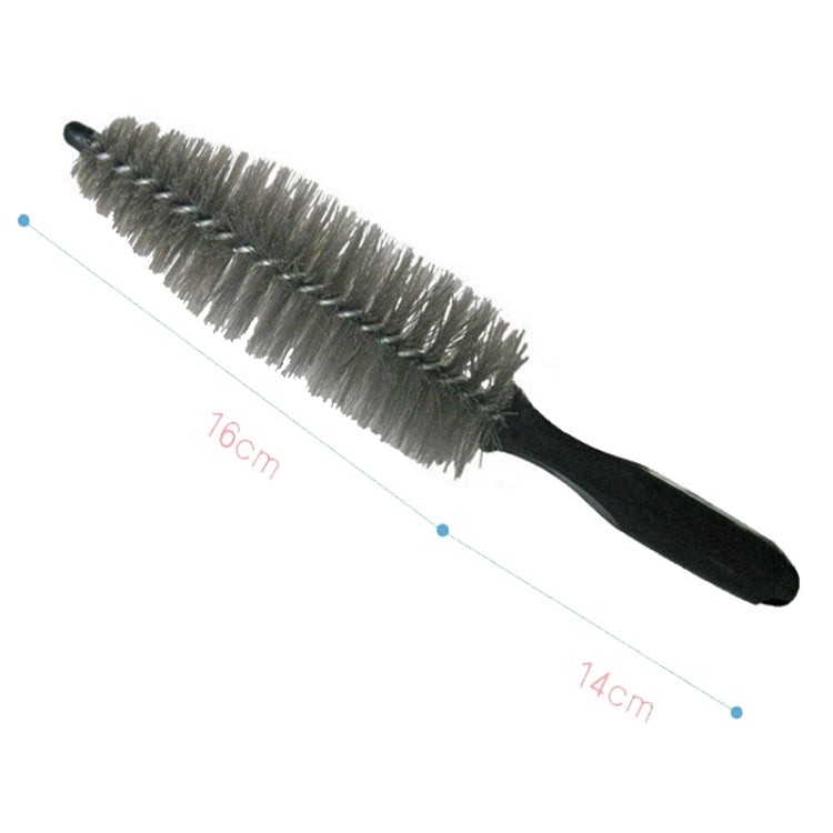 3 spazzole per tappetini per tappetini per auto, stile:, DM-08 Pointed Brush, DM-093 Large U-shaped Brush, DM-118 Double Twisted Wire Brush