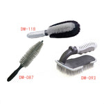 3 spazzole per tappetini per tappetini per auto, stile:, DM-08 Pointed Brush, DM-093 Large U-shaped Brush, DM-118 Double Twisted Wire Brush