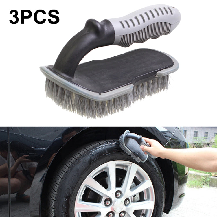 3 spazzole per tappetini per tappetini per auto, stile:, DM-08 Pointed Brush, DM-093 Large U-shaped Brush, DM-118 Double Twisted Wire Brush