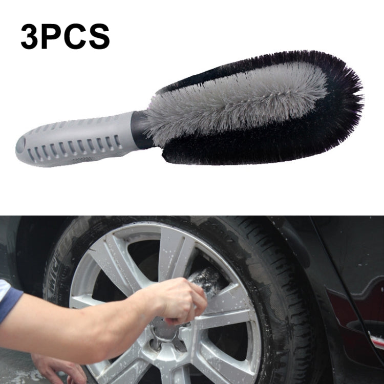 3 spazzole per tappetini per tappetini per auto, stile:, DM-08 Pointed Brush, DM-093 Large U-shaped Brush, DM-118 Double Twisted Wire Brush