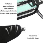 PUÒ FLY YIPINU Marsupio portaoggetti per cellulare con bottiglia d'acqua per fitness all'aperto, Black, Green, Silver