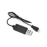 Cavo di ricarica USB da 10 pezzi 3,7 V 350 mAh presa aria-aria senza protezione per drone