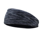 Fascia per il sudore sportiva Fascia antitraspirante per il fitness, Lightning Black, Classic Black, Temperament Gray, Dark Gray, Striped Gray