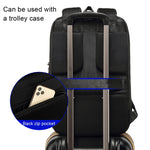SKV B20430 Zaino casual da lavoro per computer da uomo di grande capacità, SKV B20430 Blue, SKV B20430 Black, SKV B20430 Grey