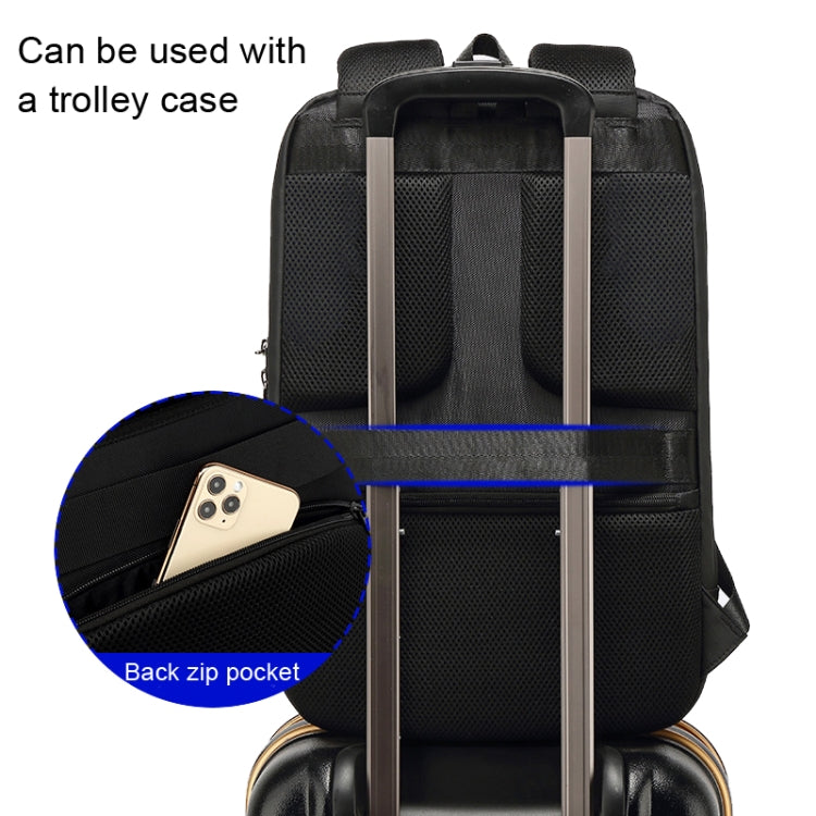 SKV B20430 Zaino casual da lavoro per computer da uomo di grande capacità, SKV B20430 Blue, SKV B20430 Black, SKV B20430 Grey