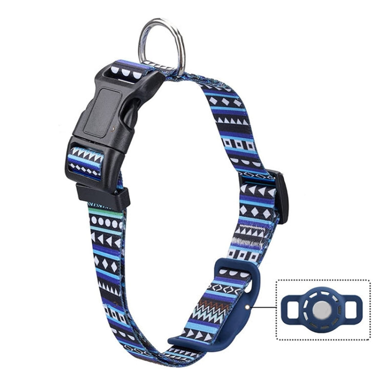 Collare etnico per AirTag in poliestere S M L