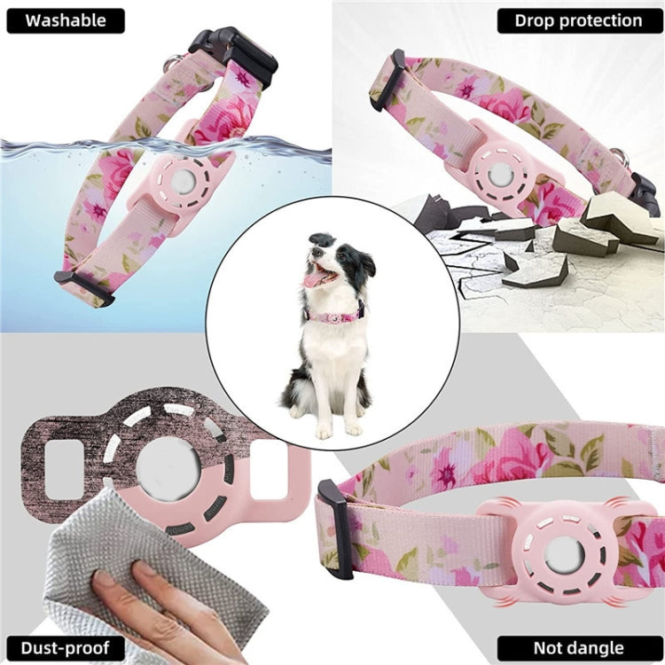 Collare etnico per AirTag in poliestere S M L