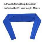 Maniche a scialle per protezione solare da golf Sport all'aria aperta Ciclismo Maniche raglan in seta di ghiaccio, Purple, Black, White, Grey, Pink, Sky Blue, Sapphire, Light Purple, Skin Color, Beige, Green, Mint Green, Deep Gray, Deep Purple