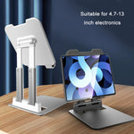 Staffa pieghevole regolabile per tablet 4,7-13 pollici