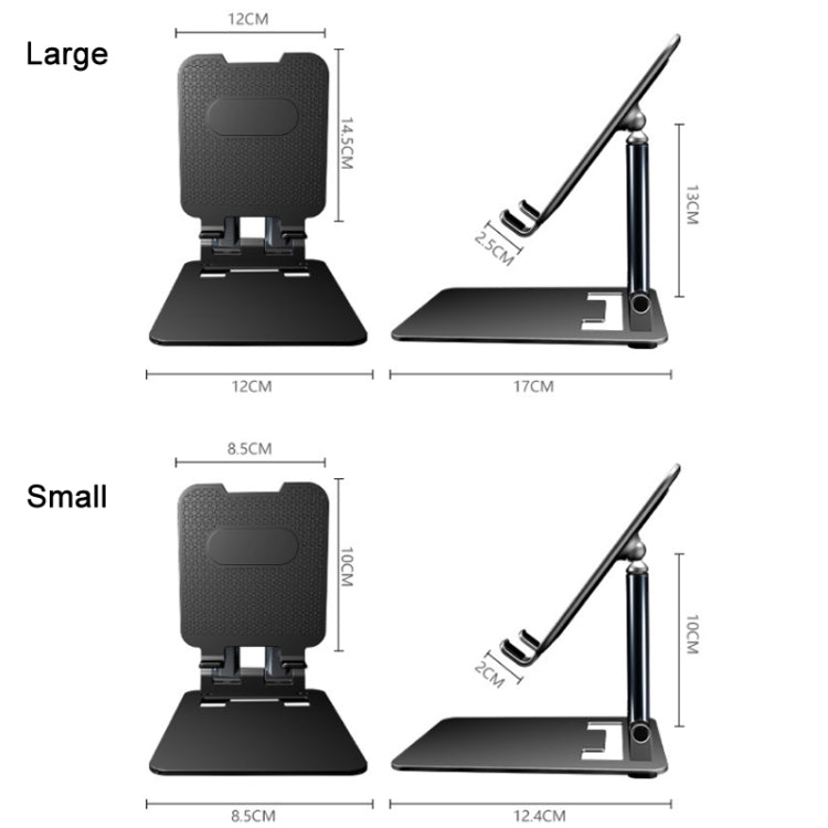 Staffa pieghevole regolabile per tablet 4,7-13 pollici