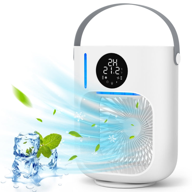 Raffreddatore portatile da tavolo con umidificatore spray 1100 ml