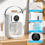 Raffreddatore per umidificazione spray da tavolo Ventilatore portatile per acqua, 774183 White