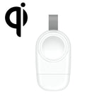 Caricatore di aspirazione magnetica wireless portatile USB per Apple Watch 1/2/3/4/5/6/7/SE, White