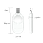 Caricatore di aspirazione magnetica wireless portatile USB per Apple Watch 1/2/3/4/5/6/7/SE, White