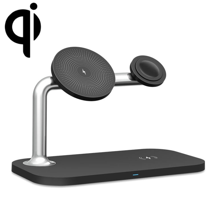 Caricabatterie wireless magnetico 3 in 1