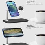Caricabatterie wireless magnetico 3 in 1 per iPhone 12 e 13