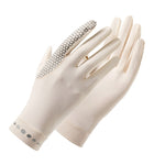 1 paio di guanti di seta di ghiaccio senza dita anti-UV XC-14 per guida di guida, stile:, Honeycomb (Purple), Honeycomb (Pink), Honeycomb (Yellow), Honeycomb (Gray), Honeycomb (Black), Honeycomb (Dark Gray), Line (Purple), Line (Dark Gray)             ...