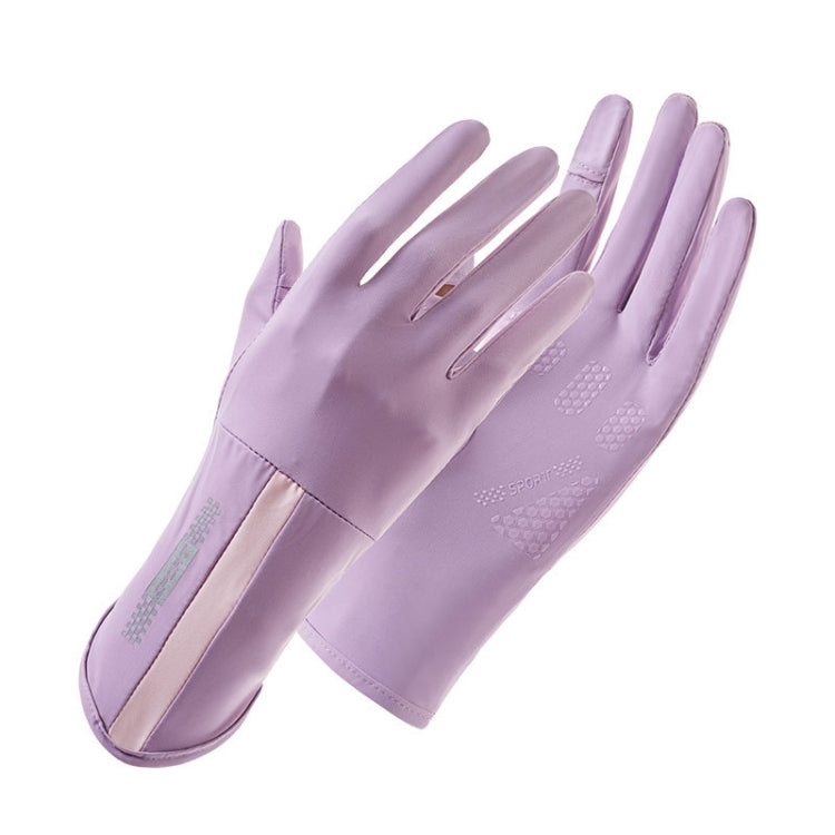1 paio di guanti di seta di ghiaccio senza dita anti-UV XC-14 per guida di guida, stile:, Honeycomb (Purple), Honeycomb (Pink), Honeycomb (Yellow), Honeycomb (Gray), Honeycomb (Black), Honeycomb (Dark Gray), Line (Purple), Line (Dark Gray)             ...