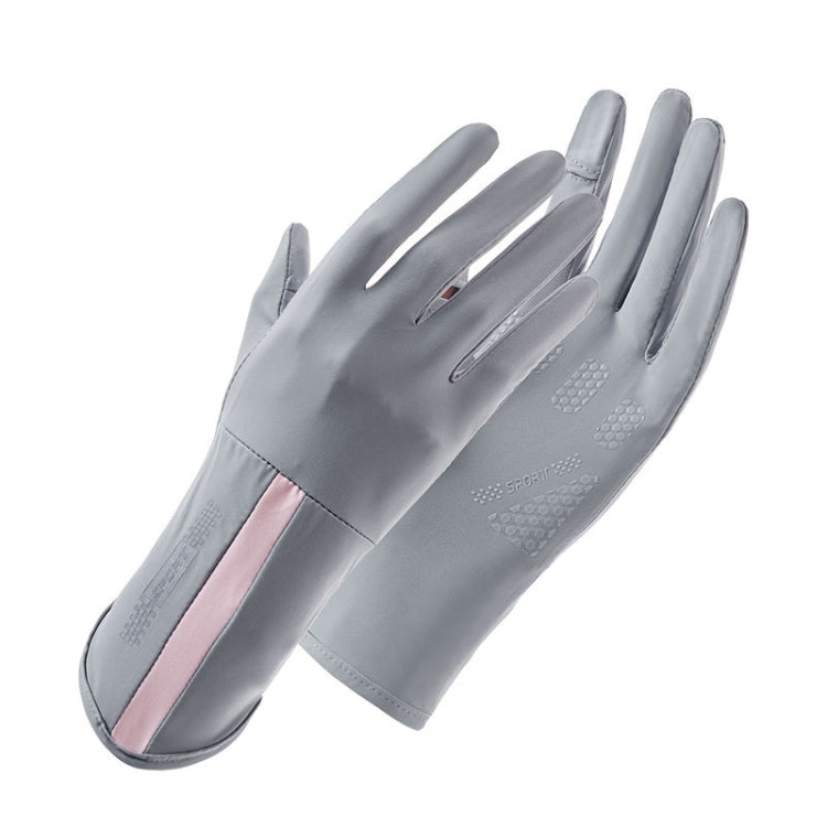 1 paio di guanti di seta di ghiaccio senza dita anti-UV XC-14 per guida di guida, stile:, Honeycomb (Purple), Honeycomb (Pink), Honeycomb (Yellow), Honeycomb (Gray), Honeycomb (Black), Honeycomb (Dark Gray), Line (Purple), Line (Dark Gray)             ...