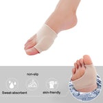 5 paia correttore valgo alluce in silicone taglia S e L