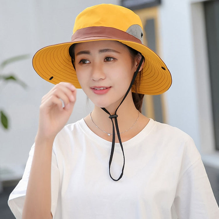 Cappello da pescatore donna con foro per coda di cavallo