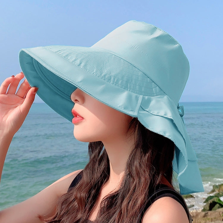 Cappello estivo donna con protezione solare e tesa larga