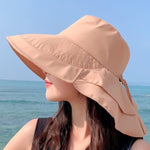 8062 Cappello estivo da donna con protezione solare per il collo Cappello da pescatore a tesa larga, 8062 Blue, 8062 Purple, 8062 Khaki, 8062 Black, 8062 Pink, 8062 Navy, 8062 Beige, 8062 Dark Gray, 8062 Army Green, 8062 Light Gray