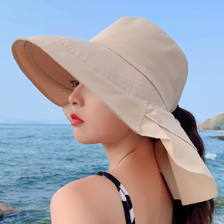 8062 Cappello estivo da donna con protezione solare per il collo Cappello da pescatore a tesa larga, 8062 Blue, 8062 Purple, 8062 Khaki, 8062 Black, 8062 Pink, 8062 Navy, 8062 Beige, 8062 Dark Gray, 8062 Army Green, 8062 Light Gray