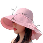 8062 Cappello estivo da donna con protezione solare per il collo Cappello da pescatore a tesa larga, 8062 Blue, 8062 Purple, 8062 Khaki, 8062 Black, 8062 Pink, 8062 Navy, 8062 Beige, 8062 Dark Gray, 8062 Army Green, 8062 Light Gray