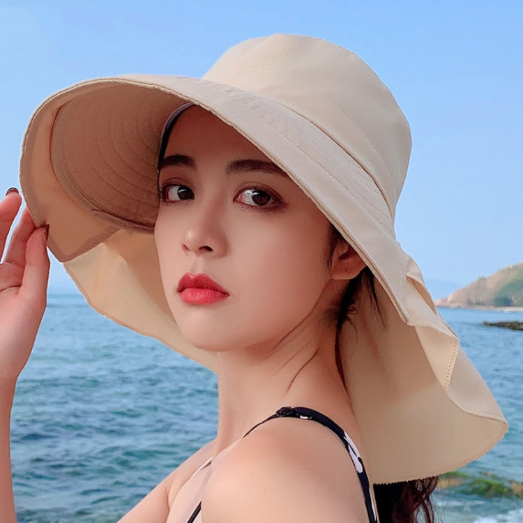 8062 Cappello estivo da donna con protezione solare per il collo Cappello da pescatore a tesa larga, 8062 Blue, 8062 Purple, 8062 Khaki, 8062 Black, 8062 Pink, 8062 Navy, 8062 Beige, 8062 Dark Gray, 8062 Army Green, 8062 Light Gray