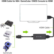Cavo HD convertitore da N64 a HDMI per N64/GameCube/SNES, Converter HD Cable