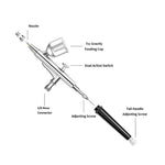 130 penna per vernice spray colorante penna per tatuaggio a getto d'inchiostro penna per aerografo, Black Tail 0.3mm Caliber, Black Tail 0.5mm Caliber, Silver Tail 0.3mm Caliber, Silver Tail 0.5mm Caliber, Silver Tail 0.2mm Caliber