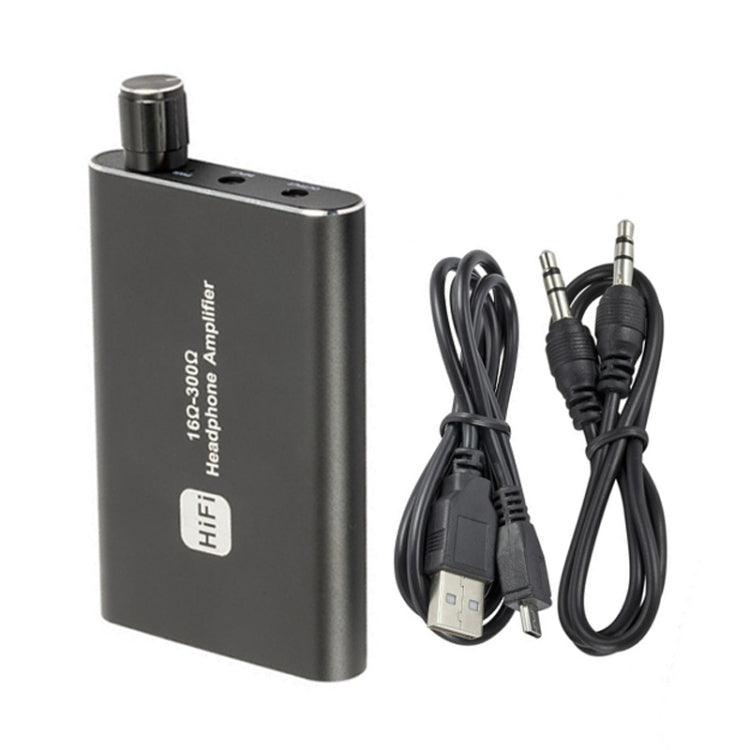 Amplificatore per cuffie portatile regolabile 16-300 Ohm