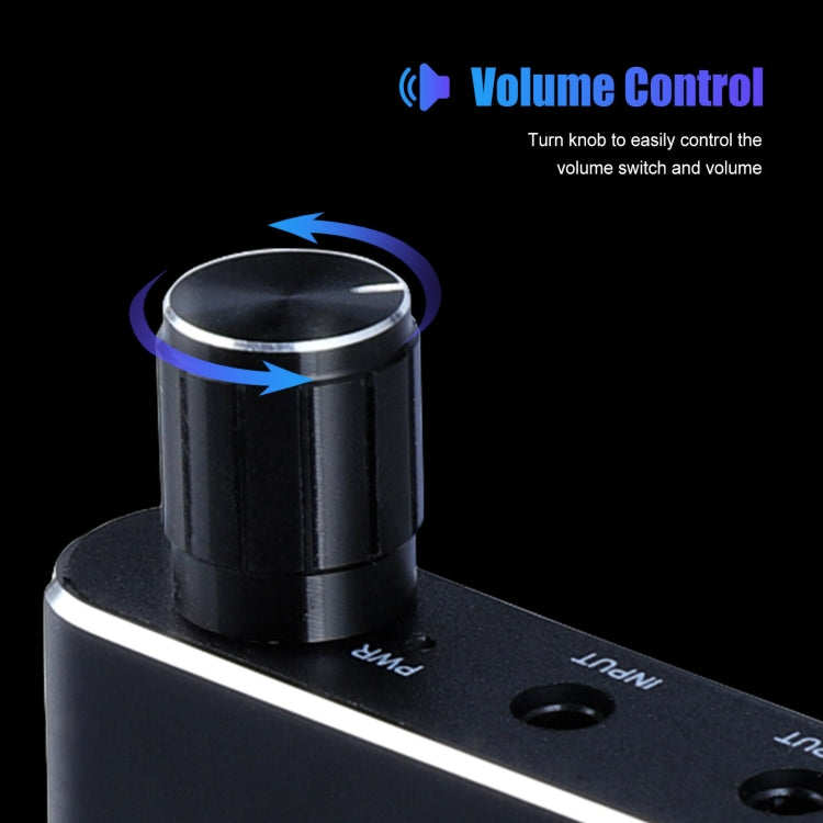 Amplificatore per cuffie portatile regolabile 16-300 Ohm
