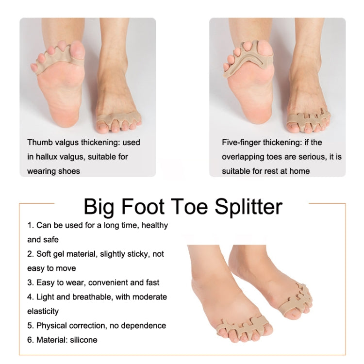 Correttore alluce valgo in silicone Big Foot