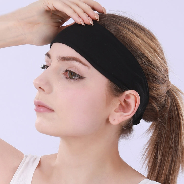 3 PCS Cintura per assorbire il sudore con fascia per capelli sportiva per la sensazione di freddo, Hairband (624 Light Pink), Hairband(824 Black), Hairband (624 Black)