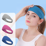 3 PCS Cintura per assorbire il sudore con fascia per capelli sportiva per la sensazione di freddo, Hairband (624 Light Pink), Hairband(824 Black), Hairband (624 Black)