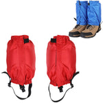 04 Coprigambe antineve per alpinismo corto da esterno, Anti-Snow Leg Covers(Black), Anti-Snow Leg Covers(Red), Anti-Snow Leg Covers(Green), Anti-Snow Leg Covers(Navy Blue), Leg Covers(Blue)