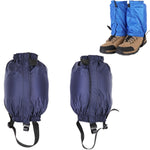 04 Coprigambe antineve per alpinismo corto da esterno, Anti-Snow Leg Covers(Black), Anti-Snow Leg Covers(Red), Anti-Snow Leg Covers(Green), Anti-Snow Leg Covers(Navy Blue), Leg Covers(Blue)