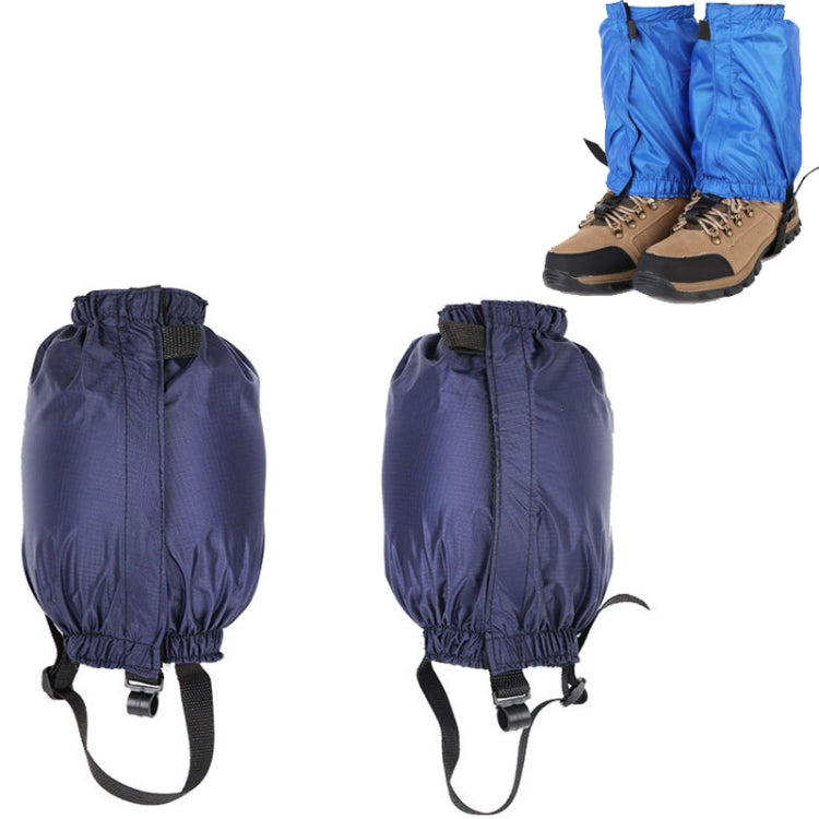 04 Coprigambe antineve per alpinismo corto da esterno, Anti-Snow Leg Covers(Black), Anti-Snow Leg Covers(Red), Anti-Snow Leg Covers(Green), Anti-Snow Leg Covers(Navy Blue), Leg Covers(Blue)