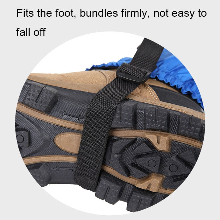 04 Coprigambe antineve per alpinismo corto da esterno, Anti-Snow Leg Covers(Black), Anti-Snow Leg Covers(Red), Anti-Snow Leg Covers(Green), Anti-Snow Leg Covers(Navy Blue), Leg Covers(Blue)