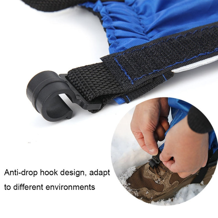 04 Coprigambe antineve per alpinismo corto da esterno, Anti-Snow Leg Covers(Black), Anti-Snow Leg Covers(Red), Anti-Snow Leg Covers(Green), Anti-Snow Leg Covers(Navy Blue), Leg Covers(Blue)