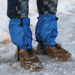 04 Coprigambe antineve per alpinismo corto da esterno, Anti-Snow Leg Covers(Black), Anti-Snow Leg Covers(Red), Anti-Snow Leg Covers(Green), Anti-Snow Leg Covers(Navy Blue), Leg Covers(Blue)