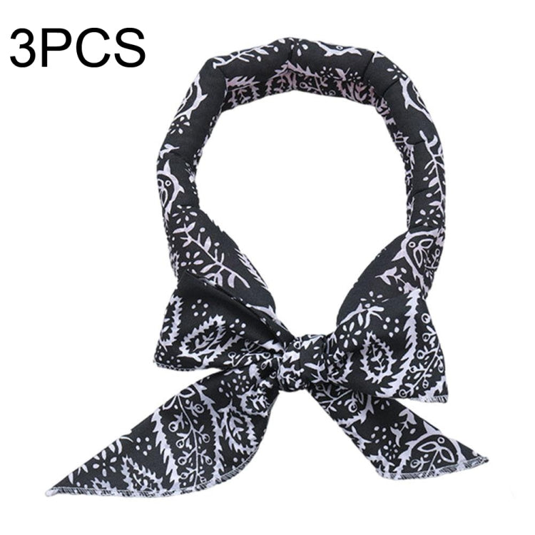 3 PCS Summer Cooling Bandana Neck Wraps Sciarpa per donna Uomo Bambini Pet, Black Leaves, Blue Leaves, Red Leaves, Green Leaves, Yellow Leaves, Yellow Bottom Bear, Blue Bottom Bear, White Bottom Bear, Blue Bottom Cat, Pink Bottom Cat, King of Forest   ...